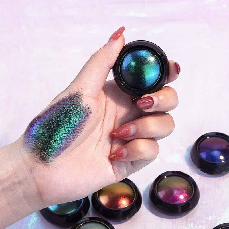 9 farger Single Eye Shadow Makeup Eyeshadow Høypigmenterte øyenskygger