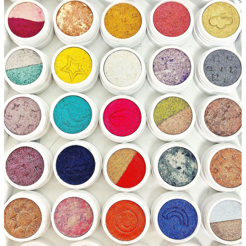 Øyenskyggepalett High Pigment Shiny Mica Øyenskyggepalett Hot Sale Natural Range Eyeshadow 25 farger