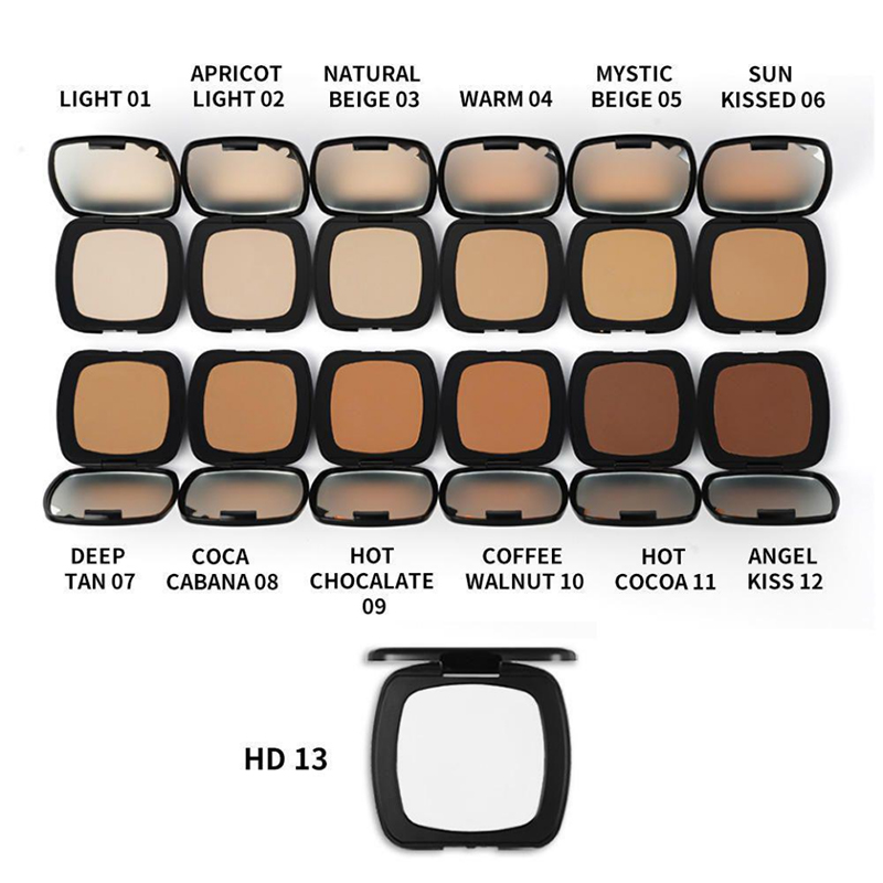 Best Makeup 13 Color Face Pressed Powder Foundation og Powder for all hud
