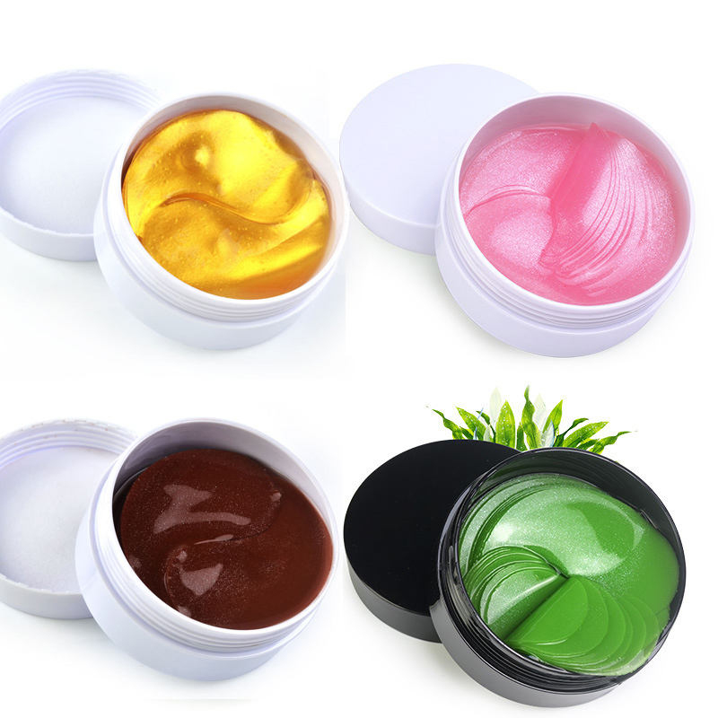 24K gull under øyelapper øyemaske antialdring kollagen hyaluronsyre under øynene maske fjerner mørke sirkler