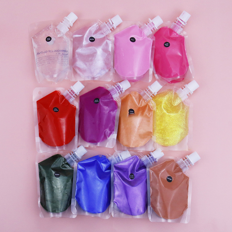 Pose Emballasje Lipgloss Base Plumping Bulk Lipgloss Leverandør Lip Gloss