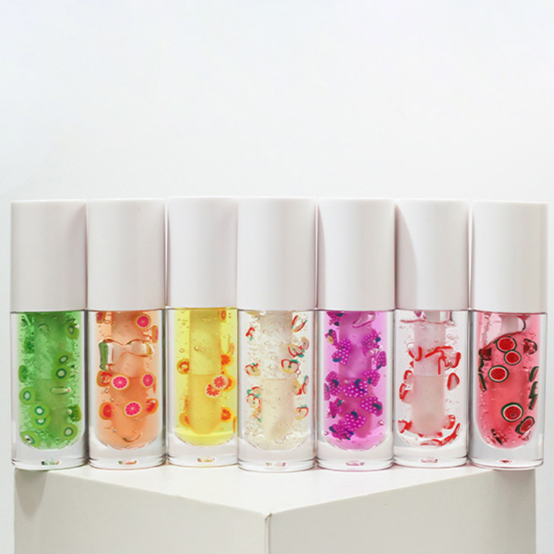 Magisk Naturlig Farge Fruktsmak Leppeglans Vegansk Frukt Jordbærbær Leppeolje